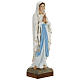 Estatua Virgen de Lourdes 85 cm de fibra de vidrio PARA EXTERIOR s5