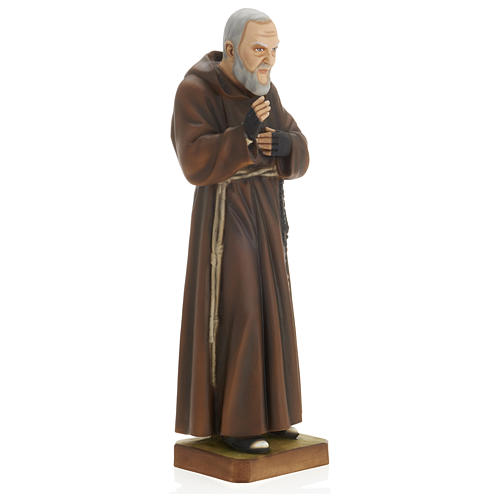 Statue of Padre Pio in fibreglass 60 cm for EXTERNAL USE 3