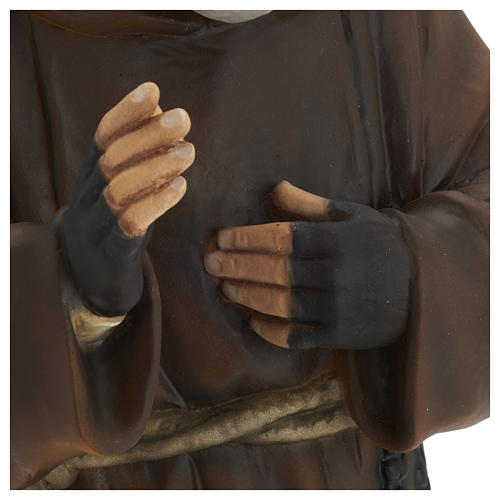 Statue of Padre Pio in fibreglass 60 cm for EXTERNAL USE 5