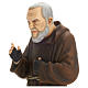 Saint Pio fibre de verre 60 cm POUR EXTÉRIEUR s2