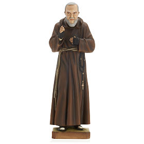 Padre Pio Statue in Fiberglass, 60 cm FOR OUTDOORS