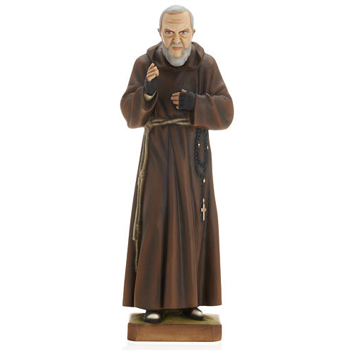 Padre Pio Statue in Fiberglass, 60 cm FOR OUTDOORS 1