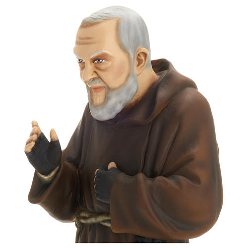 Padre Pio Statue in Fiberglass, 60 cm FOR OUTDOORS 2