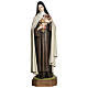 Statue of St. Theresa of Lisieux in fibreglass 80 cm for EXTERNAL USE s1