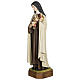 Statue of St. Theresa of Lisieux in fibreglass 80 cm for EXTERNAL USE s3