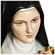 Statue of St. Theresa of Lisieux in fibreglass 80 cm for EXTERNAL USE s5