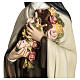 Statue of St. Theresa of Lisieux in fibreglass 80 cm for EXTERNAL USE s7