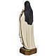 Statue of St. Theresa of Lisieux in fibreglass 80 cm for EXTERNAL USE s8