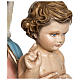 Estatua Virgen con Niño 60 cm fibra de vidrio PARA EXTERIOR s4