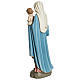 Estatua Virgen con Niño 60 cm fibra de vidrio PARA EXTERIOR s7