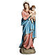 Statue Vierge à l'Enfant 60 cm fibre de verre POUR EXTÉRIEUR s1