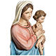 Statue Vierge à l'Enfant 60 cm fibre de verre POUR EXTÉRIEUR s3