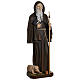 Statue of St. Anthony Abbott in fibreglass 160 cm for EXTERNAL USE s6