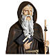 Statue of St. Anthony Abbott in fibreglass 160 cm for EXTERNAL USE s7