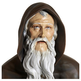 Statua Sant'Antonio Abate vetroresina 160 cm PER ESTERNO