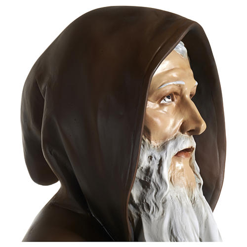 Saint Anthony the Abbot Fiberglass Statue, 160 cm FOR OUTDOORS 8