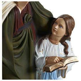 Statue Heilige Anna mit Maria 80cm Fiberglas AUSSENGEBRAUCH