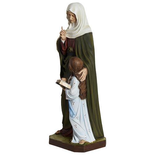 Statue Heilige Anna mit Maria 80cm Fiberglas AUSSENGEBRAUCH 4