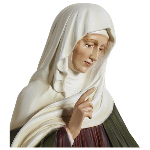 Statue Heilige Anna mit Maria 80cm Fiberglas AUSSENGEBRAUCH 10