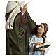 Statue Heilige Anna mit Maria 80cm Fiberglas AUSSENGEBRAUCH s12
