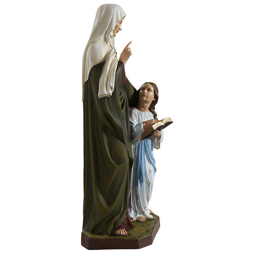 Statue of St. Anne in fibreglass 80 cm for EXTERNAL USE 8