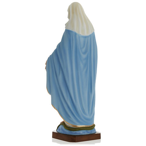 Statue of the Immaculate Virgin Mary in fibreglass 100 cm for EXTERNAL USE 8