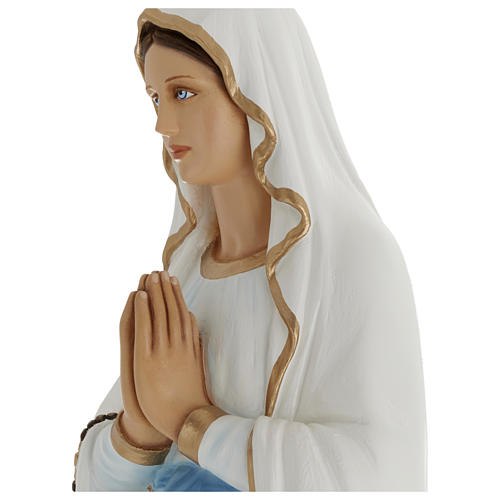 Statue of Our Lady of Lourdes in fibreglass 100 cm for EXTERNAL USE 5