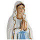 Statue of Our Lady of Lourdes in fibreglass 100 cm for EXTERNAL USE s2