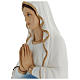 Statua Madonna Lourdes 100 cm vetroresina PER ESTERNO s5