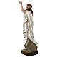 Estatua Jesús Resucitado 100 cm fiberglass para exterior s7