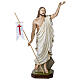 Estatua Jesús Resucitado 100 cm fiberglass para exterior s1