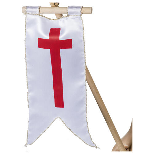 Statue Christ Ressuscité 100 cm fibre de verre POUR EXTÉRIEUR 6