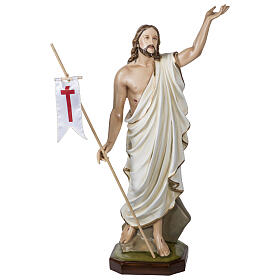 Figura Jezus Zmartwychwstały 100 cm fiberglass, NA ZEWNĄTRZ