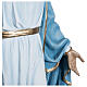 Statue of the Immaculate Virgin Mary in fibreglass 100 cm for EXTERNAL USE s6