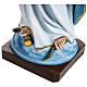 Statue of the Immaculate Virgin Mary in fibreglass 100 cm for EXTERNAL USE s9