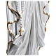 Estatua Virgen de Lourdes fibra de vidrio nacarada oro 60 cm PARA EXTERIOR s4