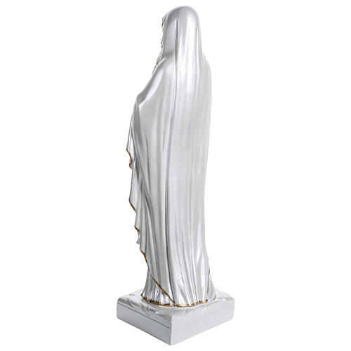 Figura Madonna z Lourdes, włókno szklane masa perłowa, wyk. kolor złoty, 60 cm, NA ZEWNĄTRZ 6