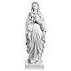Figura Madonna z Lourdes, włókno szklane masa perłowa, wyk. kolor złoty, 60 cm, NA ZEWNĄTRZ s1