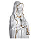 Figura Madonna z Lourdes, włókno szklane masa perłowa, wyk. kolor złoty, 60 cm, NA ZEWNĄTRZ s3
