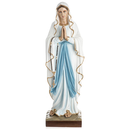 Statue Gottesmutter von Lourdes 60cm Fiberglas AUSSENGEBRAUCH 1