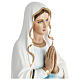 Statue of Our Lady of Lourdes in fibreglass 60 cm for EXTERNAL USE s2