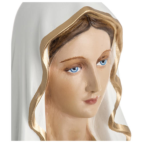 Estatua Virgen de Lourdes fiberglass 60 cm PARA EXTERIOR 3