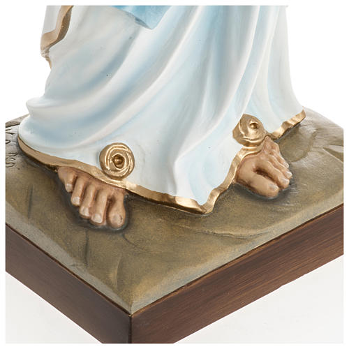 Estatua Virgen de Lourdes fiberglass 60 cm PARA EXTERIOR 5
