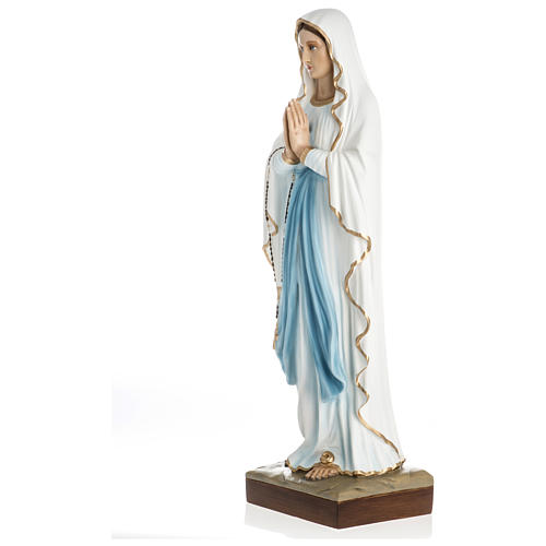 Statue Notre-Dame de Lourdes fibre de verre 60 cm POUR EXTÉRIEUR 4