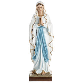 Statua Madonna di Lourdes fiberglass 60 cm PER ESTERNO