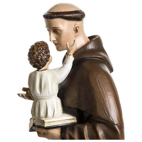 Saint Anthony of Padua, 39 inc painted fiberglass statue FOR OUTDOOR USE 3