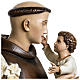 Saint Anthony of Padua, 39 inc painted fiberglass statue FOR OUTDOOR USE s7