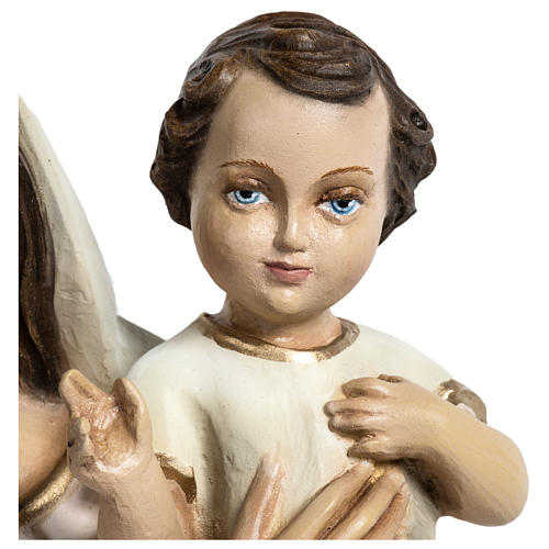 Statua Madonna con bimbo applicazione 60 cm vetroresina PER ESTERNO 4