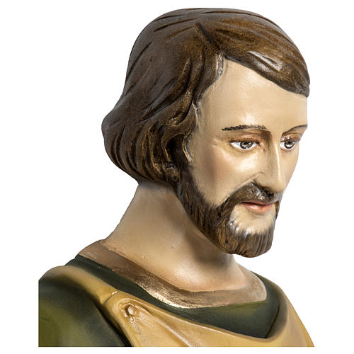 Statue of St. Joseph the woodworker in fibreglass 60 cm for EXTERNAL USE 4