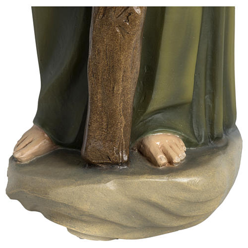 Statue of St. Joseph the woodworker in fibreglass 60 cm for EXTERNAL USE 7